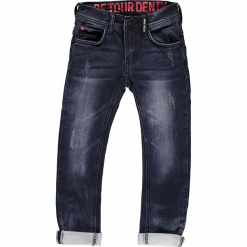 Dżinsy - Slim fit - w kolorze granatowym. Jeansy dla chłopców marki Reserved. W wyprzedaży za 129.95 zł.