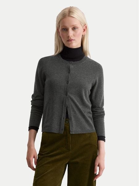 Marc O'Polo Kardigan 509 5118 61085 Szary Slim Fit. Szare kardigany damskie Marc O'Polo, l, bez wzorów, z wełny. Za 649.99 zł.