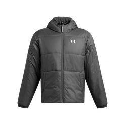 Kurtka Under Armour Lightweight. Białe kurtki męskie Under Armour, xl, bez wzorów, z materiału, z kapturem. Za 510.70 zł.