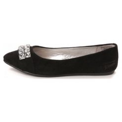 Tom Tailor Baleriny Damskie 37 Czarny. Czarne baleriny damskie Tom Tailor. W wyprzedaży za 99.00 zł.