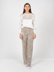 Liu Jo Bluzka | CF2083 T2497 | Kobieta | Biały. Białe bluzki damskie Liu Jo, uniwersalny, bez wzorów, z acetatu, eleganckie, bez kołnierzyka, bez ramiączek. W wyprzedaży za 349.00 zł.