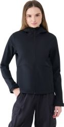 Kurtka damska softshell 4F F320 czarna 4FWSS25TSOFF320 20S S. Czarne kurtki damskie 4f, s, bez wzorów, z softshellu, bez kaptura. Za 219.89 zł.