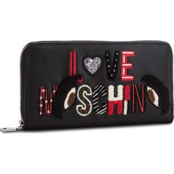 Duży Portfel Damski LOVE MOSCHINO - JC5591PP06KM0000 Nero. Czarne portfele damskie Love Moschino, ze skóry ekologicznej. Za 439.00 zł.