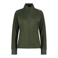 Bluza damska turystyczna CMP 33L3436. Zielone bluzy sportowe damskie CMP, l, bez wzorów, bez kaptura. Za 272.50 zł.