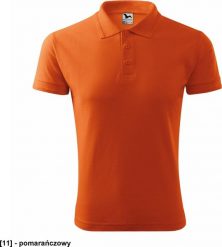 MALFINI Pique Polo 203 - ADLER - Koszulka polo męska, 200 g/m - pomarańczowy XL. Brązowe koszulki polo męskie Malfini, m, bez wzorów, bez ramiączek. Za 37.72 zł.