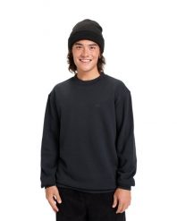 Bluza dla Mężczyzn SALT WATER Czarny. Czarne bluzy męskie Quiksilver, m, bez wzorów, z bawełny, bez kaptura. Za 239.99 zł.