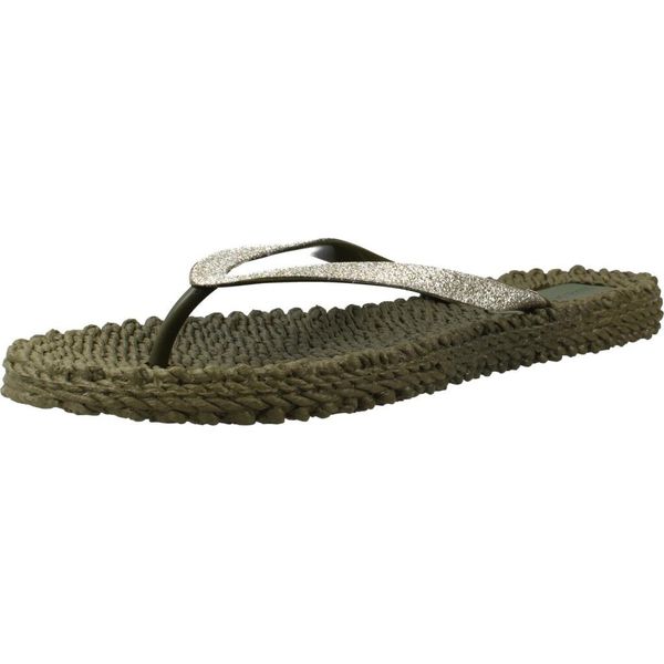 Sandały ILSE JACOBSEN CHEERFUL01 Zielony. Zielone sandały damskie Ilse Jacobsen, bez wzorów, z gumy, bez obcasa, bez zapięcia. Za 152.99 zł.
