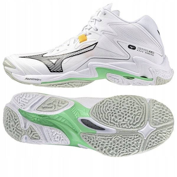 Buty Mizuno WAVE LIGHTNING Z8 MID V1GA240516. Buty sportowe męskie Mizuno, bez zapięcia, mizuno wave. Za 515.97 zł.