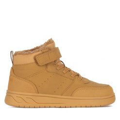 Sneakersy Sprandi. Brązowe trampki i tenisówki chłopięce Sprandi, bez wzorów, bez zapięcia. Za 129.99 zł.