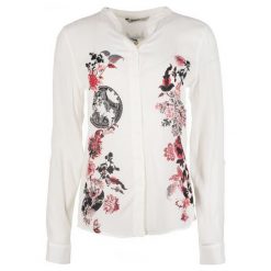 Desigual Bluzka Damska Randers Xl Kremowy. Bluzki damskie marki Desigual. W wyprzedaży za 238.00 zł.