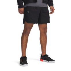 Krótkie Spodnie Vanish Woven 6In Graphic Sts Under Armor Dorosłych. Białe spodnie sportowe męskie Under Armour, s, bez wzorów, z materiału, do biegania. Za 248.50 zł.