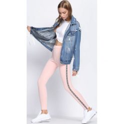 Jasnoróżowe Legginsy About Love. Czerwone legginsy damskie Born2be. Za 24.99 zł.