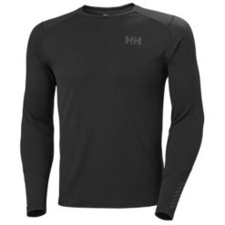 Bluza Helly Hansen lifa active crew. Czarne bluzy męskie Helly Hansen, l, bez wzorów, z poliesteru, bez kaptura. Za 296.50 zł.