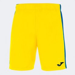 Spodenki do piłki nożnej męskie Joma Maxi. Niebieskie szorty męskie Joma, m, bez wzorów, z materiału. Za 55.65 zł.