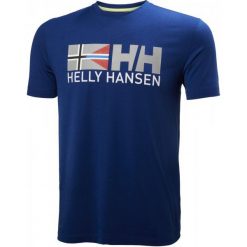 Helly Hansen T-Shirt Męski Rune Ss Tee, Sodalite Blue L. Niebieskie t-shirty męskie Helly Hansen. W wyprzedaży za 99.00 zł.