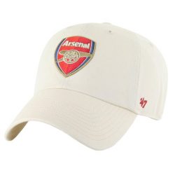 Czapka z daszkiem męska 47 Arsenal FC MVP Cap. Brązowe czapki i kapelusze męskie 47 Brand, bez wzorów, z bawełny, sportowe. Za 109.99 zł.