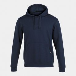 Bluza sportowa męska Joma Montana Hoodie. Niebieskie bluzy męskie Joma, m, bez wzorów, z bawełny, z kapturem. Za 190.00 zł.
