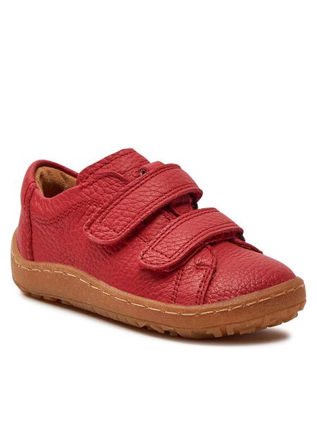 Froddo Sneakersy Barefoot Base G3130240-5 M Czerwony. Czerwone buty sportowe dziewczęce Froddo, bez wzorów, ze skóry, bez zapięcia. Za 199.99 zł.