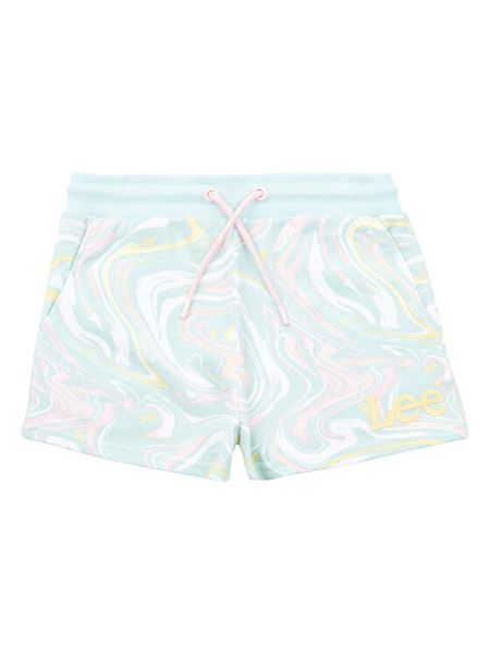 Lee Szorty materiałowe Marble AOP LEG5095 Kolorowy. Spodenki dla dziewczynek Lee, bez wzorów, z bawełny. Za 179.99 zł.