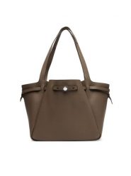 Tory Burch Torebka Romy Tote 163388 Brązowy. Brązowe torebki do ręki damskie Tory Burch, bez wzorów, ze skóry, bez dodatków. Za 2,989.00 zł.