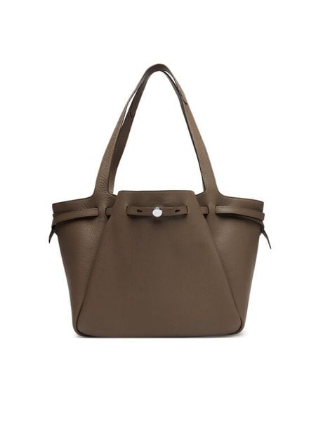 Tory Burch Torebka Romy Tote 163388 Brązowy. Brązowe torebki do ręki damskie Tory Burch, bez wzorów, ze skóry, bez dodatków. Za 2,089.00 zł.