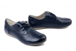 JOSEF SEIBEL 87201 971 868 Fiona 01 fathom, półbuty damskie. Niebieskie półbuty damskie Josef Seibel, bez wzorów, ze skóry, bez obcasa, bez zapięcia. Za 305.91 zł.