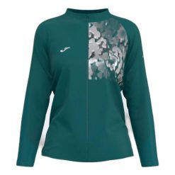 Kurtka przeciwwiatrowa na pełny zamek damska Joma Nature. Zielone kurtki damskie Joma, m, bez wzorów, z materiału, bez kaptura. Za 232.50 zł.