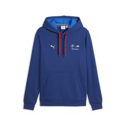 Męska bluza z kapturem BMW M MOTORSPORT Essentials PUMA. Niebieskie bluzy męskie Puma, l, bez wzorów, z kapturem. Za 299.00 zł.