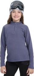 4f Bluza polarowa dla dziewczynki 4F F060 fioletowa 4FJWAW25UFLEF060 31S 158-164cm. Fioletowe bluzy dla dziewczynek 4f, bez wzorów, z polaru, bez ramiączek, bez kaptura. Za 105.88 zł.