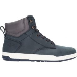 Buty lifestyle męskie OBMH201Z - ciemny granatowy. Niebieskie trekkingi męskie 4f, na jesień. W wyprzedaży za 129.99 zł.