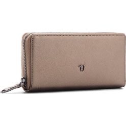 Duży Portfel Damski TRUSSARDI JEANS - Paprica 75W00099 M250. Żółte portfele damskie TRUSSARDI JEANS, z jeansu. Za 299.00 zł.