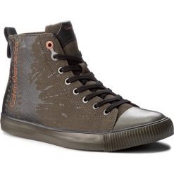 Trampki CALVIN KLEIN JEANS - Anton S0490 Cargo. Zielone trampki męskie Calvin Klein Jeans, z gumy. W wyprzedaży za 309.00 zł.