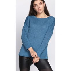Niebieska Bluzka Adolescence. Niebieskie bluzki damskie Born2be, z długim rękawem. Za 59.99 zł.