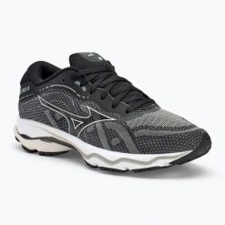 Buty do biegania damskie Mizuno Wave Ultima 14. Czarne obuwie sportowe damskie Mizuno, bez wzorów, do biegania, mizuno wave. Za 614.99 zł.