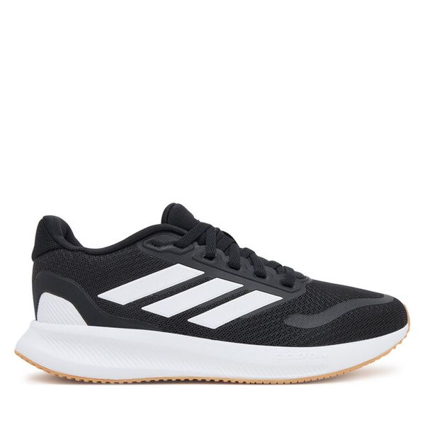 Sneakersy adidas. Czarne trampki i tenisówki chłopięce Adidas, bez wzorów, bez zapięcia. Za 199.99 zł.