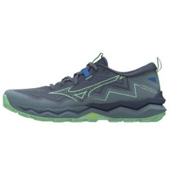 Buty do biegania Mizuno Wave Daichi 9. Szare buty sportowe męskie Mizuno, z materiału, bez zapięcia, do biegania, mizuno wave. Za 578.00 zł.
