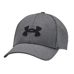 Męska Niskoprofilowa Czapka Z Daszkiem Blitzing. Szare czapki i kapelusze męskie Under Armour, bez wzorów, sportowe. Za 136.99 zł.