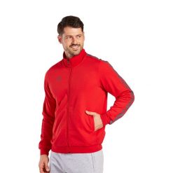 Kurtka dresowa Erima Essential Team. Czerwone kurtki sportowe męskie Erima, l, bez wzorów, z dresówki, do piłki ręcznej. W wyprzedaży za 242.00 zł.