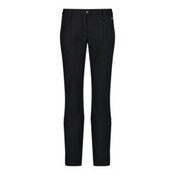 Spodnie Narciarskie Softshell Rozmiar 42 Czarny - 38A1586-U901. Czarne spodnie snowboardowe damskie CMP, na zimę, bez wzorów, z elastanu, narciarskie. Za 469.99 zł.