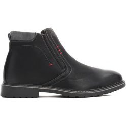Czarne Botki Testimony. Botki męskie marki Giacomo Conti. Za 159.99 zł.
