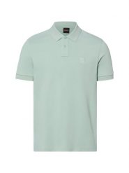 BOSS Orange koszulka polo - Passenger Mężczyźni Bawełna zielony, XL. Pomarańczowe koszulki polo męskie Boss Orange, m, bez wzorów, z bawełny, eleganckie, bez ramiączek. Za 329.95 zł.