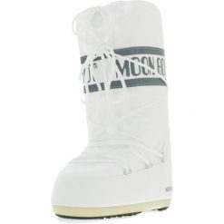 Buty MOON BOOT ICON NYLON Biały. Białe obuwie sportowe damskie Moon Boot, bez wzorów, z nylonu. Za 806.99 zł.