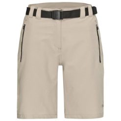 Spodenki trekkingowe damskie CMP Bermuda. Brązowe szorty sportowe damskie CMP, na lato, bez wzorów, z elastanu, sportowe, trekkingowe. Za 73.99 zł.