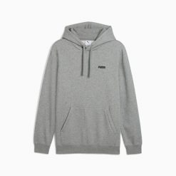 Bluza z kapturem męska Puma ESS SMALL LOGO FL 68677103. Szare bluzy męskie Puma, m, bez wzorów, z bawełny, z kapturem. Za 155.71 zł.