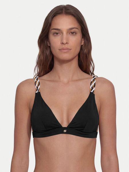 BOSS Góra od bikini 50561291 Czarny. Czarne bikini damskie Boss, xs, bez wzorów. Za 319.99 zł.