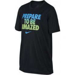 Nike Koszulka B Nk Dry Leg Tee To Be Amazed Black S. T-shirty dla chłopców marki Nike. W wyprzedaży za 63.00 zł.