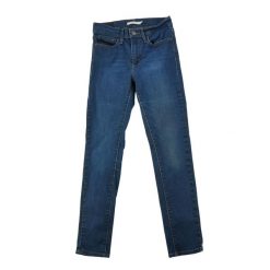 Levi Strauss damskie spodnie jeansowe skinny. Niebieskie spodnie sportowe damskie Levi's, l, bez wzorów, z jeansu. Za 127.76 zł.