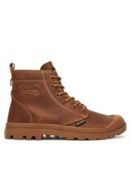 Palladium Trapery Pampa Zip Lth Legacy 79502-257-M Brązowy. Brązowe śniegowce i trapery męskie Palladium, ze skóry, bez zapięcia. Za 679.99 zł.