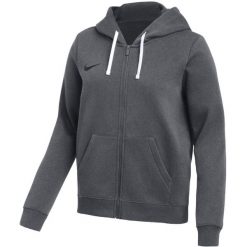 Bluza damska Nike Park 26 Fleece Full-Zip Hoodie. Szare bluzy damskie Nike, bez wzorów, z bawełny, na fitness i siłownię. Za 192.99 zł.