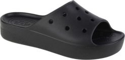 Crocs Crocs Classic Platform Slide 208180-100 białe 37/38. Białe klapki damskie Crocs, bez wzorów, sportowe, bez obcasa. Za 173.45 zł.
